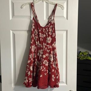 Mini strapy back dress